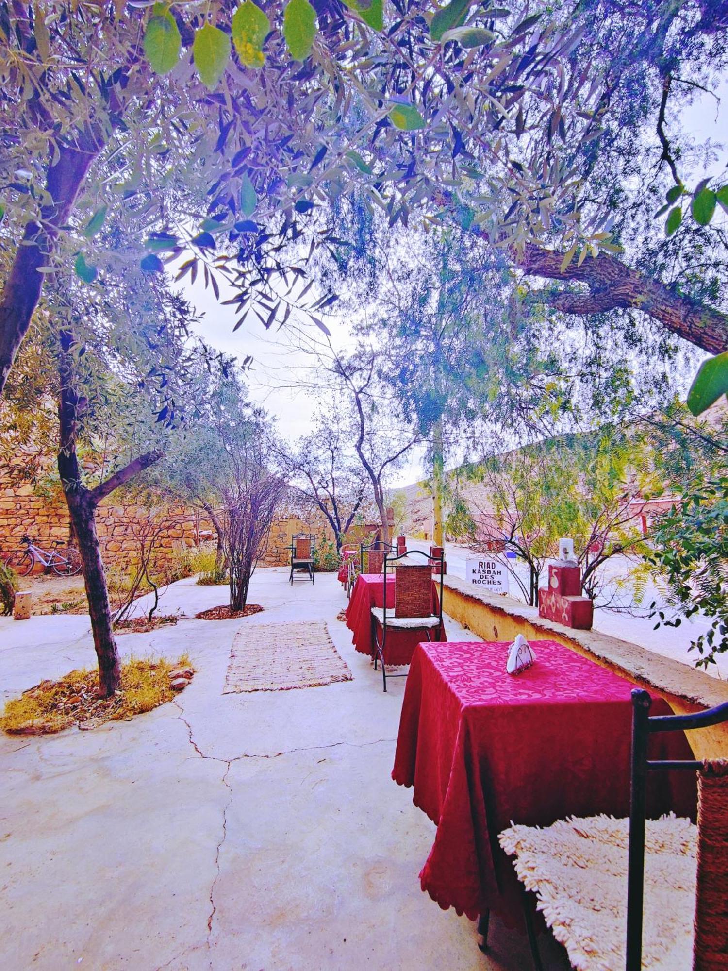 Riad Kasbah Des Roches Akhendachou n'Ait Ouffi Exteriör bild
